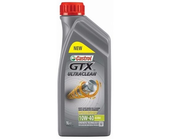 Castrol Motora eļļa 10W40 GTX ULTRACLEAN A3/B4 1L