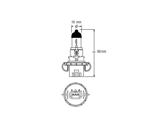 Osram Gabarītu spuldze 9008