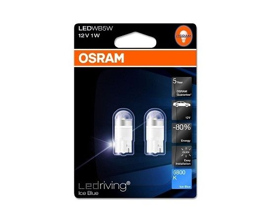 Osram Salona apgaismojuma spuldžu komplekts 2850BL-02B BLUE