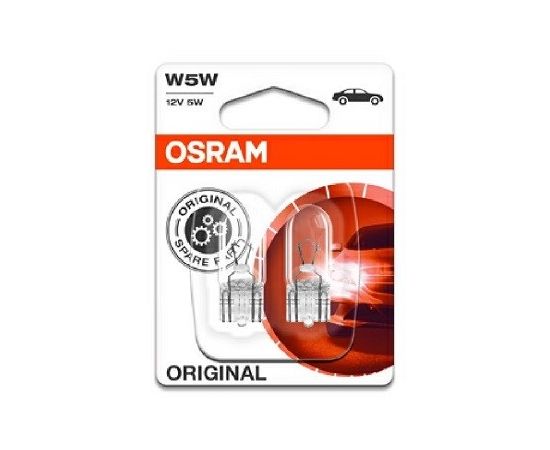 Osram spuldze W5W Original BLI 2 gab.
