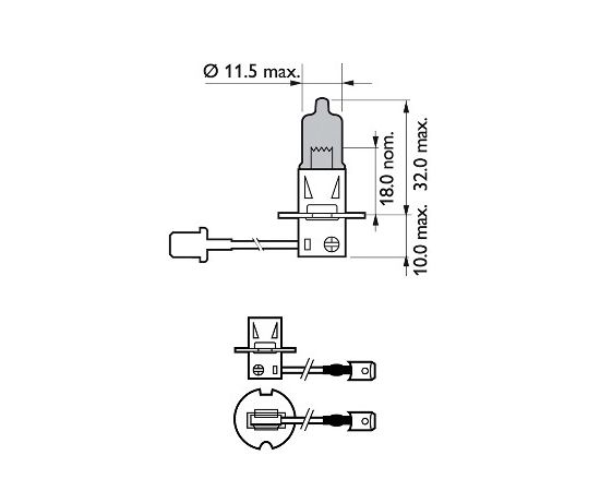 Philips Spuldze 12336WHVB1