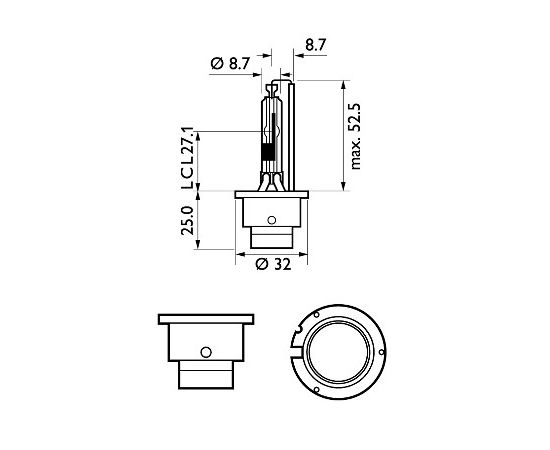 Philips Spuldze 85126XVC1