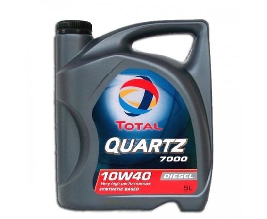 Total Motora eļļa 10W40 QUARTZ 7000 DIESEL 5L