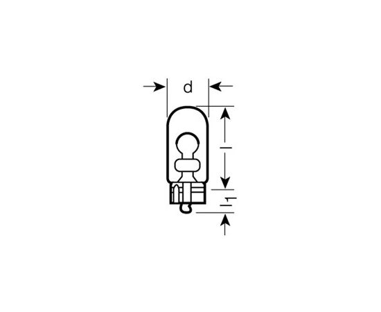 Osram Pagrieziena rādītāja spuldze 2825ULT