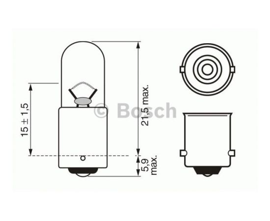 Bosch Signāla spuldze 1 987 302 512
