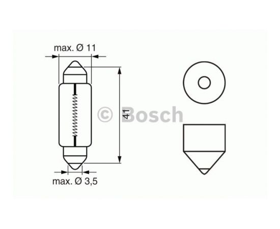 Bosch Gabarītu spuldze 1 987 302 225