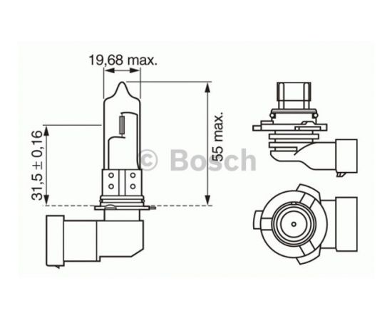 Bosch Signāla spuldze 1 987 302 152