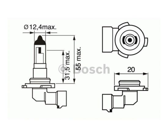 Bosch Signāla spuldze 1 987 302 083