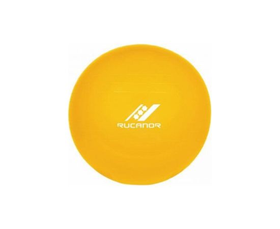 Gymnastics ball Rucanor Gym Ball 45cm yellow + pump