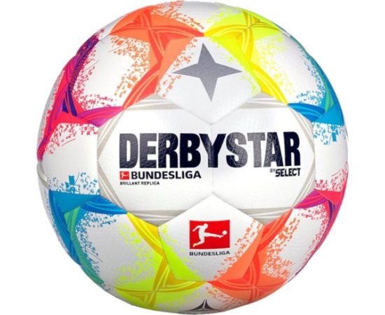 Football Derbystar Bundesliga Brillant Replica v22 Ball 1343X00022 (5) Futbolam