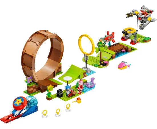LEGO Sonic the Hedgehog Задача узла зоны Соника и Зеленого холма 76994