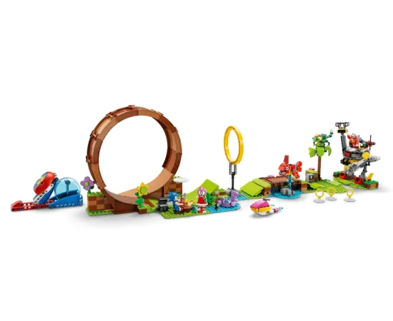 LEGO Sonic the Hedgehog Задача узла зоны Соника и Зеленого холма 76994