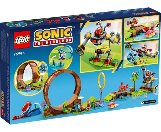 LEGO Sonic the Hedgehog Задача узла зоны Соника и Зеленого холма 76994