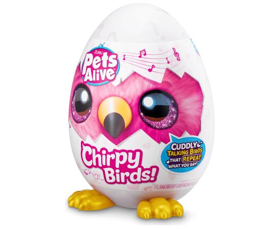 PETS ALIVE Interaktīva rotaļlieta Putniņš Chirpy