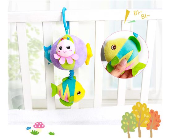 HOOGAR Muzikālais zvaniņš, zivs Mazuļiem