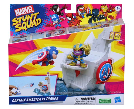 MARVEL Stunt Squad Игровой набор Smashin Heroes