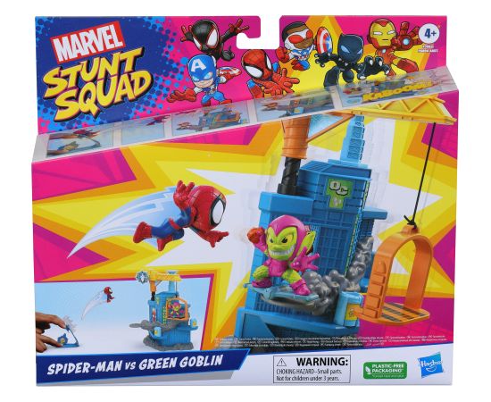 MARVEL Stunt Squad Игровой набор Smashin Heroes