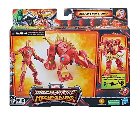 MARVEL Mech Strike 3.0 Игровой набор Mech Suit, 10 см