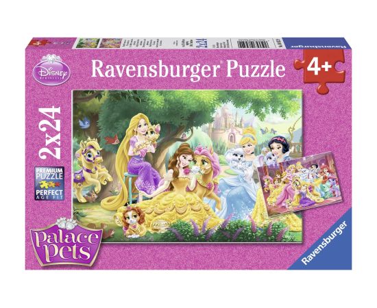 Ravensburger Puzzle 2x24 pc Princesses' Best Friends