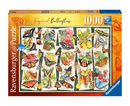 Ravensburger puzzle 1000 pieces Exotic butterflies