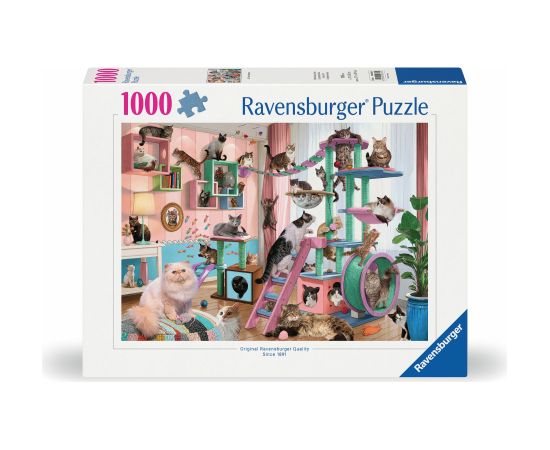 Ravensburger Puzzle 1000 pc Cat Room Paradise