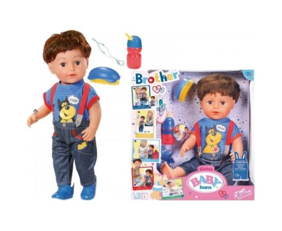 Baby Born lelle Big Brother (43 cm, ar piederumiem) Zapf 825365