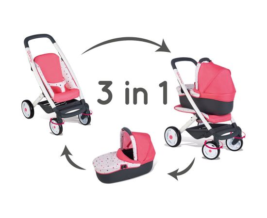 Коляска для кукол SMOBY Maxi-Cosi & Quinny комбинированная 3 в одном 3+ 253198