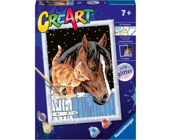 Ravensburger Paint by Numbers Stable friends