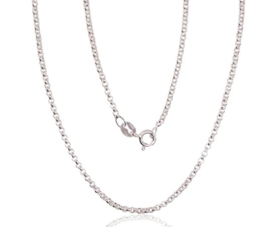 Sudraba ķēdīte Rollo 2 mm #2400143, Sudrabs 925°, garums: 47 cm, 5 gr. Ķēdītes