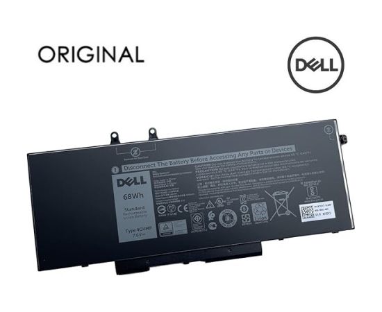 Аккумулятор для ноутбука DELL 4GVMP, 68Wh, Original