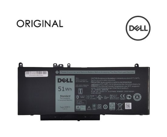 Аккумулятор для ноутбука, DELL G5M10, 51Wh, Original