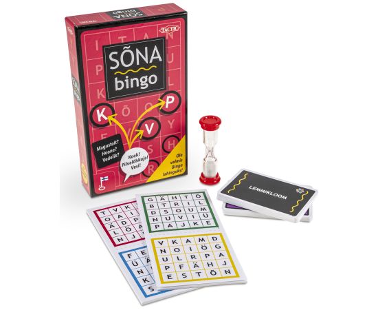 Tactic Reisimäng Sõna Bingo
