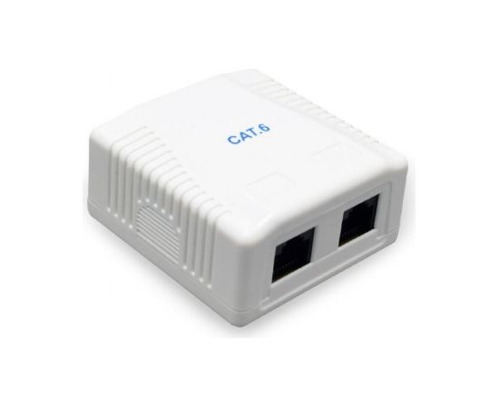 CABLE ACC MOUNT BOX CAT6 UTP/2P NCAC-2U6-01 GEMBIRD