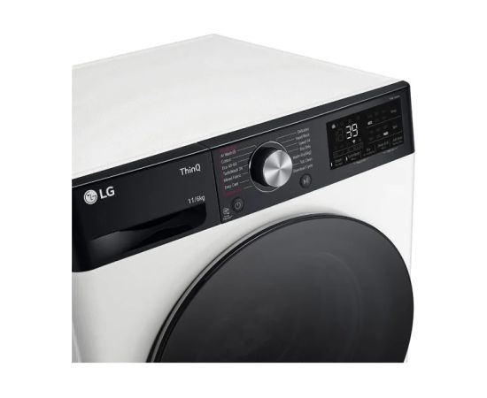 (Ir veikalā) LG F4DR711S2H Veļas mazgājamā mašīna 11/6kg 1400rpm ar žāvētāju Turbowash360 Steam WiFi