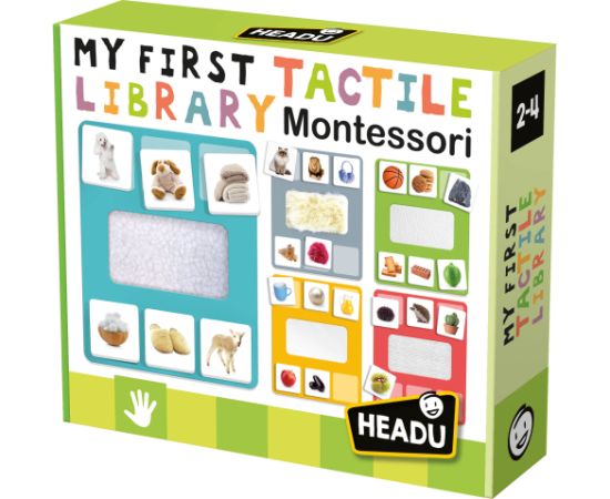 HEADU Montessori Моя первая тактильная библиотека