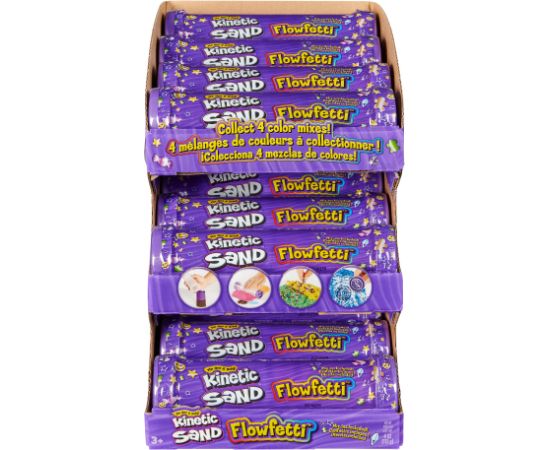 KINETIC SAND Rotaļu komplekts ´´Flowfetti Tube´´