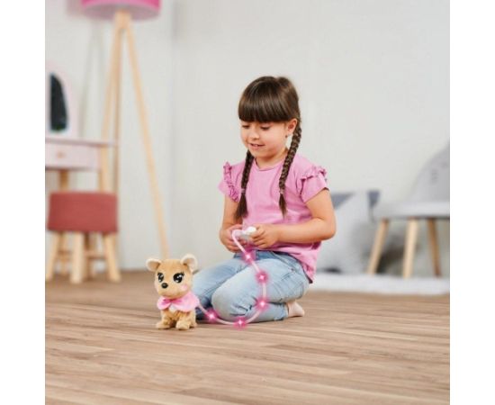 Simba Simba ChiChi LOVE Loomy, cuddly toy (beige/pink, 20 cm)
