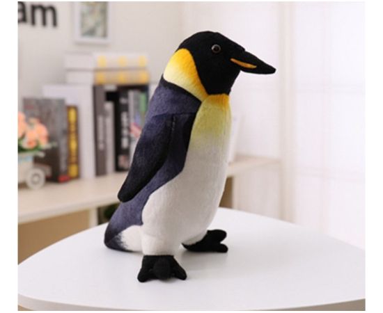 LeanToys Pluszowa maskotka Pingwin Cesarski 35 cm Mīkstās rotaļlietas