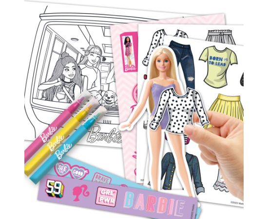Bladez Barbie uzlīmju aktivitāšu komplekts