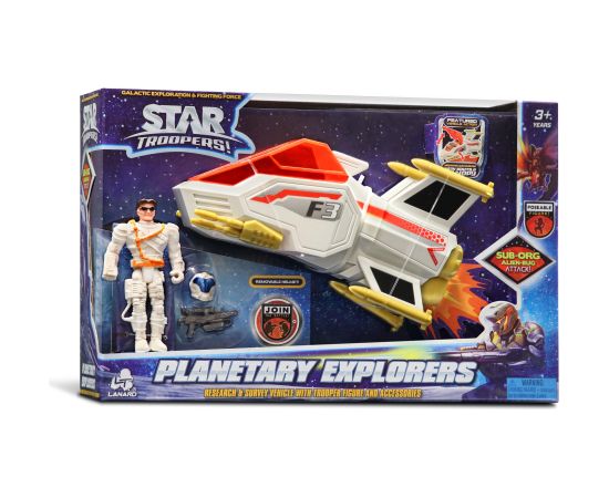 Lanard STAR TROOPERS Игровой Набор Фигура С Транспортным Средством
