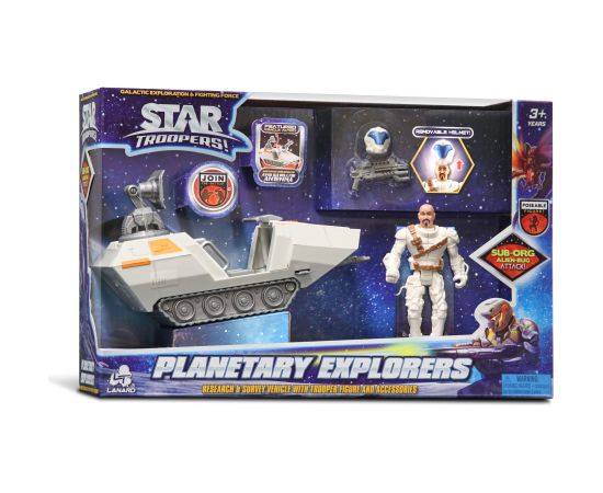 Lanard STAR TROOPERS Игровой Набор Фигура С Транспортным Средством