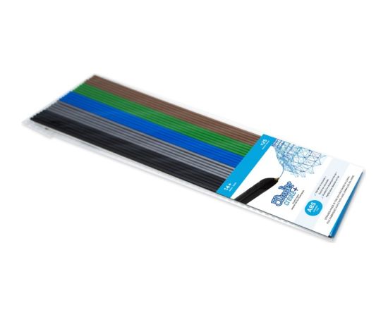 3Doodler AB-MIXNEW1 3D printing material ABS Black, Blue, Brown, Green, Silver 2 g 3D Printeri