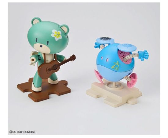 Bandai HGBM 1/144 BEARGGUY OHANA & ALOHARO SET Фигурки и герои