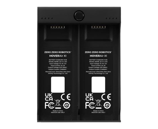 HoverAir Charging Hub for two batteries - Black Piederumi droniem