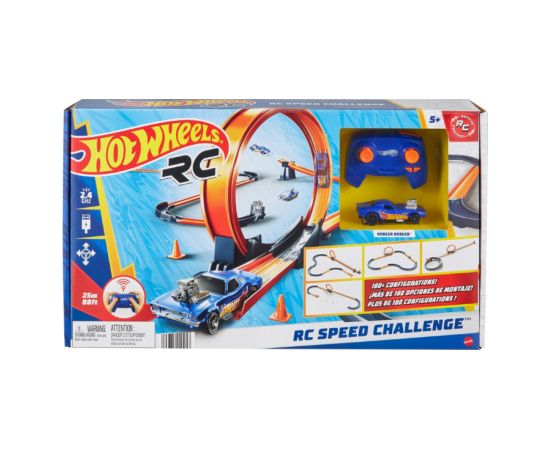 Hot Wheels HXX45 R/C Машинка + Трасса  1:64