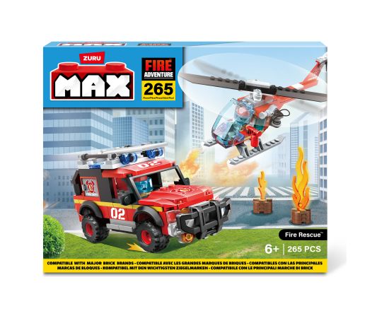 MAX CITY конструктор Пожарная часть, 265 частей