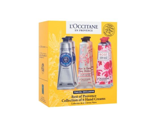 L'occitane Best Of Provence / Collection Of 6 Hand Creams 30ml