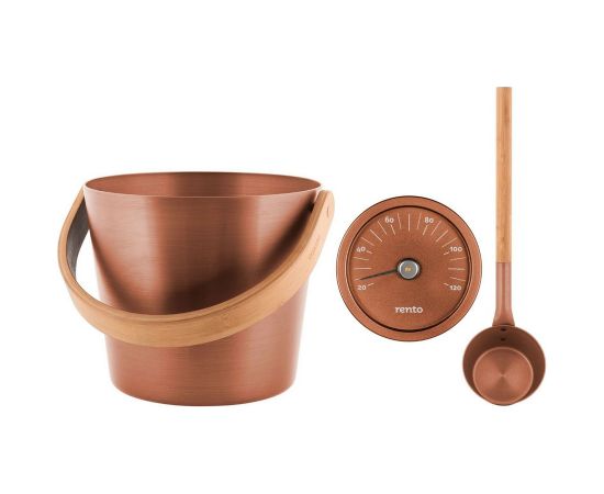 Ковш для сауны RENTO COPPER, 5L