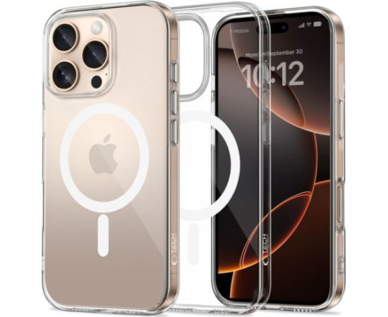 Tech-Protect защитный чехол FlexAir Magsafe Apple iPhone 16 Pro Max, прозрачный