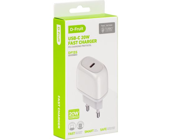 D-Fruit зарядное устройство 20W USB-C DF125